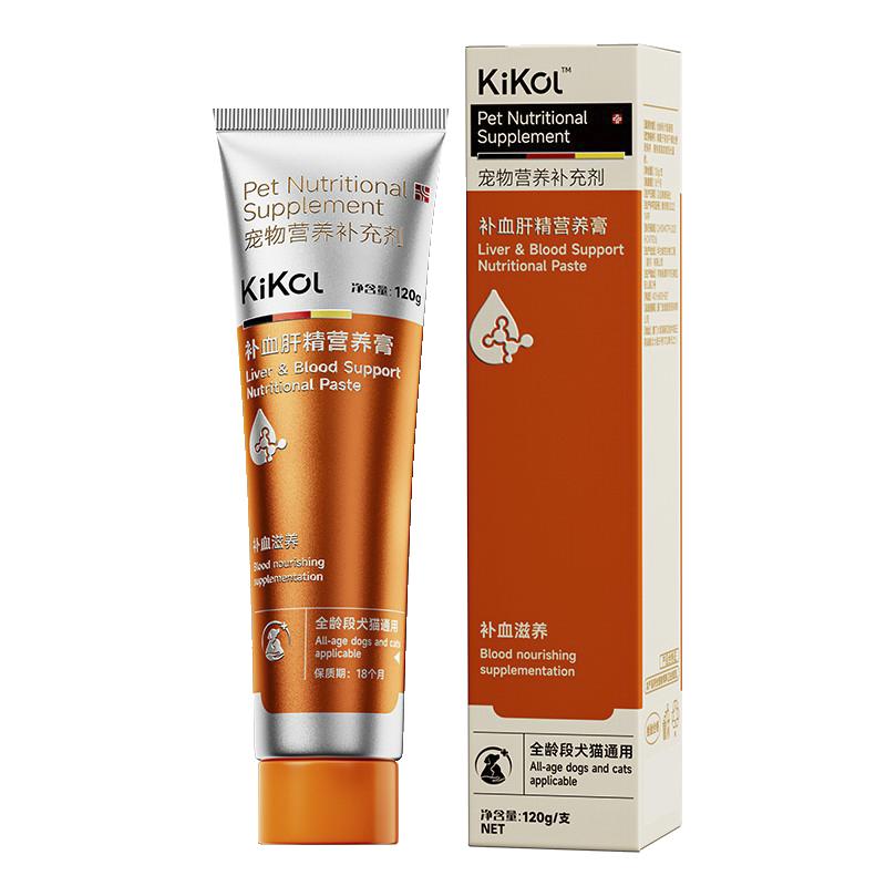kikol补铁补血猫咪贫血补血肝精猫宠物营养补充剂产后术后猫狗用