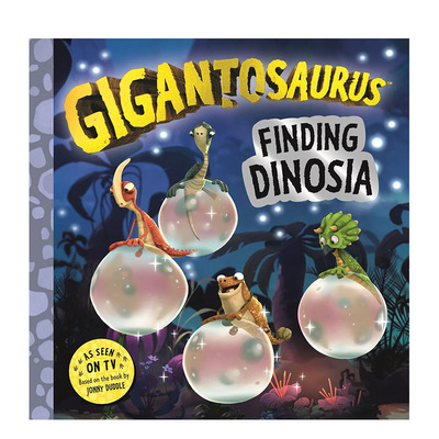 【预售】英文原版 巨型龙--寻找迪诺西亚 Gigantosaurus - Finding Dinosia 英语儿童故事插画绘本 进口图书 善优童书