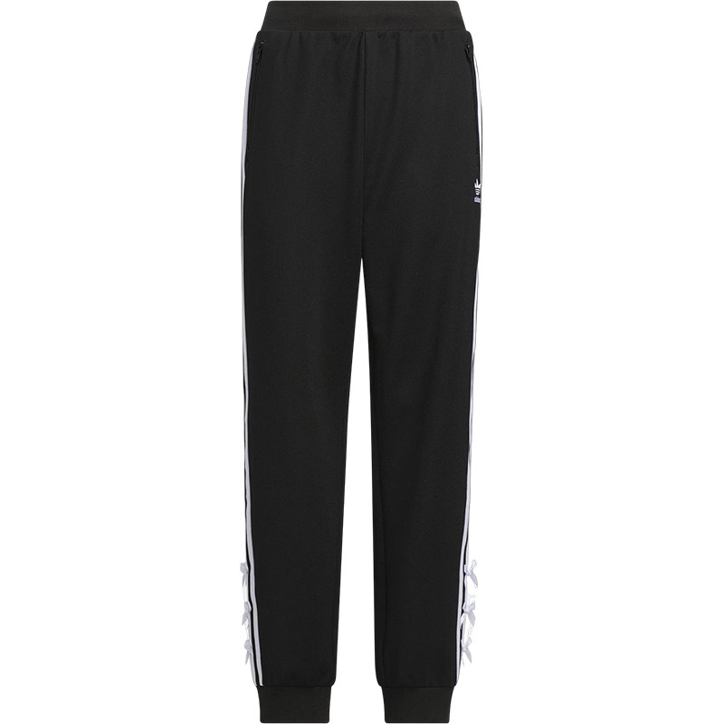 Adidas/阿迪达斯正品三叶草女童束脚宽松日常时尚针织长裤HY2195