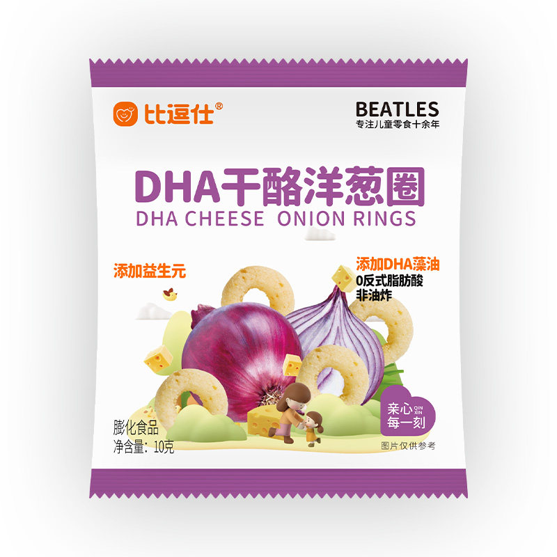 比逗仕DHA干酪洋葱圈泡芙