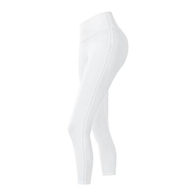 skyhand健身瑜伽裤女白色薄款