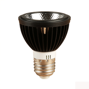 赶灯荟射灯led灯泡 E27螺口聚光灯杯COB Par20灯泡餐厅服装店单灯