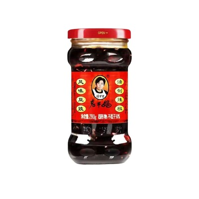 贵州特产老干妈风味豆豉油辣椒酱280g香辣酱下饭菜酱下拌饭酱
