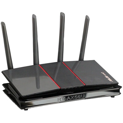 华硕rt-ax56u路由器AX1800可调速