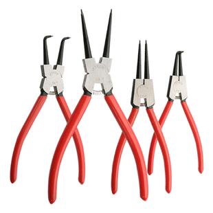 捷科卡簧钳多功能挡圈钳子内卡外卡轴用穴用直头弯头5/9/13寸可选