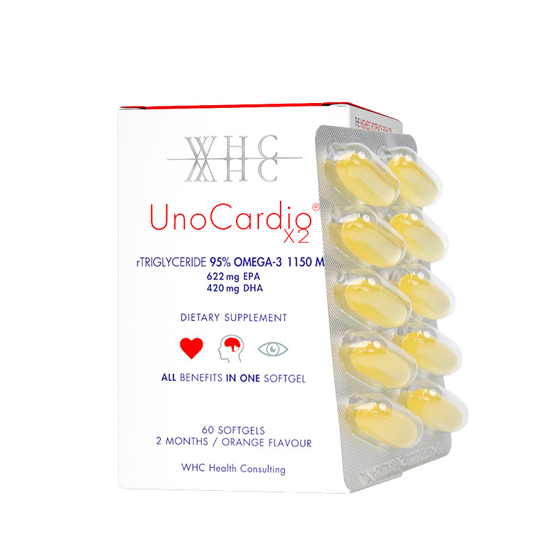 WHC小红帽深海鱼油rTG结构95%高纯度鱼油Omega3呵护眼脑成人