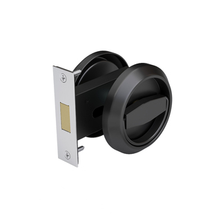 304#不锈钢黑色拉环锁单开实木门隐形门金色锁暗锁背景墙门灰色锁