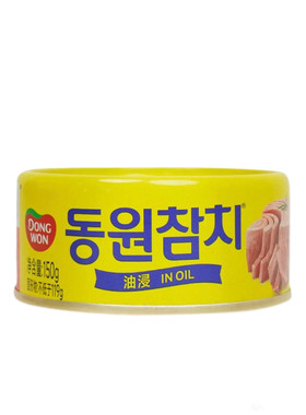 韩国进口金枪鱼罐头即食鱼罐头