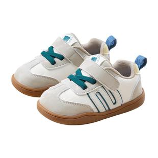 贝肽斯宝宝学步鞋春秋婴儿运动鞋子男宝女宝机能鞋1-3岁防滑板鞋