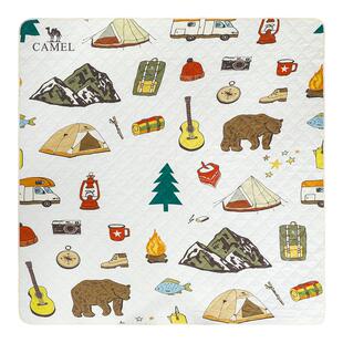 骆驼户外野餐垫防潮垫露营超声波加厚野营便携坐垫野外沙滩地毯布