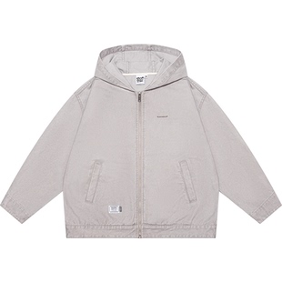 XXZXX连帽夹克外套男女同款潮牌童装亲子装 2026年春季新款 5101