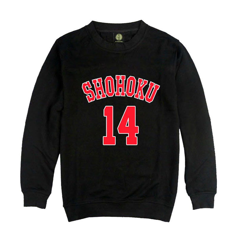 原盒 灌篮高手 湘北14号 三井寿 圆领长袖出场服/外套/卫衣运动服