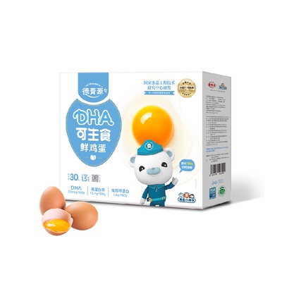 德青源DHA可生食鲜鸡蛋
