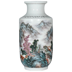 景德镇陶瓷落地大花瓶开业庆典