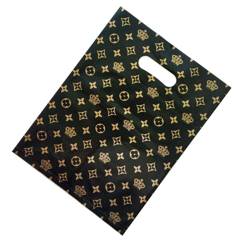 包邮 加厚时尚外贸服装店塑料袋子/手提购物袋包装胶袋批发大小号