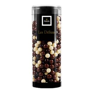 【官方授权】Patchi迪拜麦丽素桶装巧克力豆小粒夹心儿童零食糖果