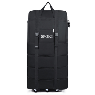 大容量158航空托运包折叠万向轮旅行袋出国留学飞机行李袋搬家包