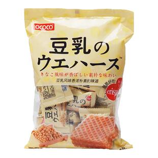 OCOCO豆乳味威化饼干独立小包装喜饼婚礼伴手礼聚会推荐休闲零食