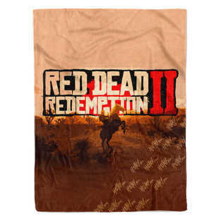 荒野大镖客2亚瑟摩根西部牛仔风格午休毯沙发毯空调毯子盖毯毛毯