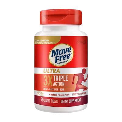 MoveFree氨糖软骨素骨胶原蛋白瓶