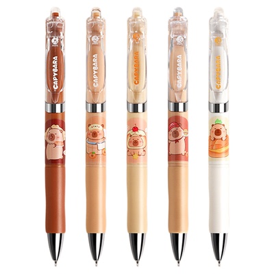 卡皮巴拉刷题笔ST头按动中性笔