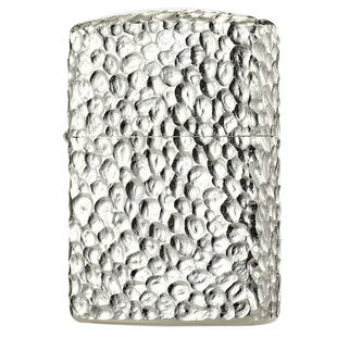 ZIPPO打火机官方正品 煤油防风芝宝镀银陨石坑送男士朋友生日礼物