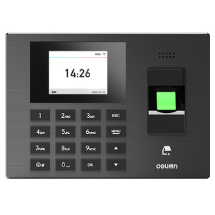 3960CSE得力指纹考勤机手机电脑实时查看WIFI导出报表签到器智能管理联网云考勤多店管理