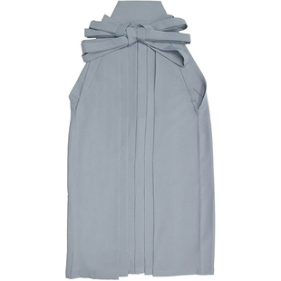 【丸舗】纯色无地男马乘袴 有裆弓剑居合道日常和服-绅士礼装着物