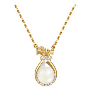 Fanci范琦x宫主 纳福如意项链气质母亲节实用礼物送妈妈