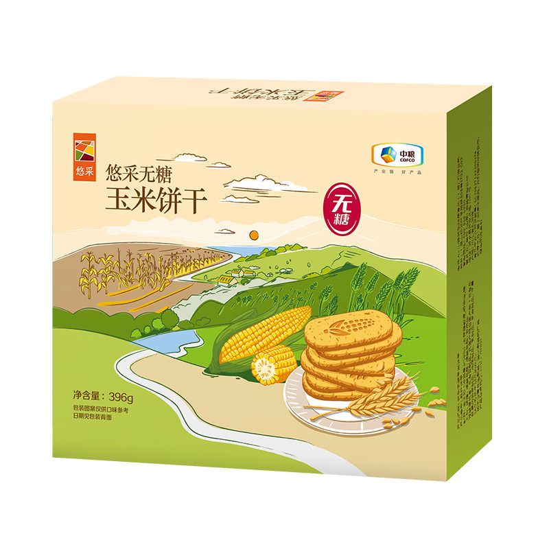 中粮无糖代餐饼干糖尿人零食