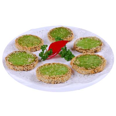 阿诺绿茶佛饼香芋油炸小吃