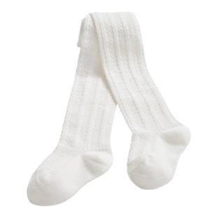 【限时特价】贝肽斯婴儿连裤袜女童春秋白色宝宝打底裤儿童裤袜冬