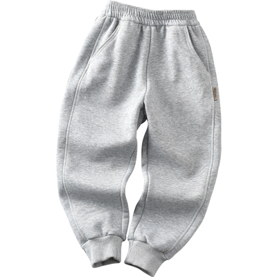 儿童加绒裤子秋冬款2025新款