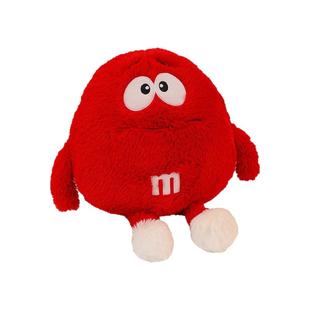 卡通长毛绒玩具抱枕公仔M豆巧克力豆彩色玩偶娃娃儿童生日礼物