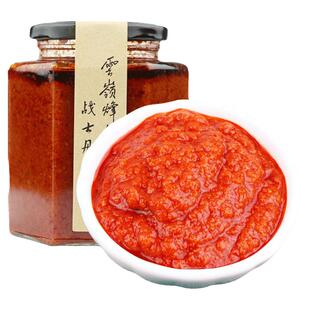 云岭手工石磨辣椒酱下饭菜锅巴鲜辣酱罐装商用安徽特产官方旗舰店