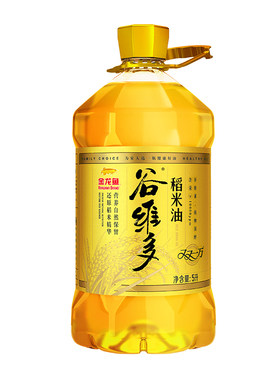 金龙鱼谷维多一万稻米油5L