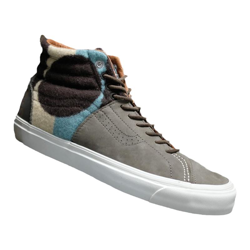 vans系带男女帆布鞋高帮