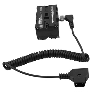 迪影丰 NPF3-SE 双面假电池外接电源供电 适用索尼sony F550 F770 F570 F970 可接监视器和无线图传 模拟电池