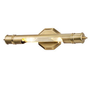 黄铜镜前灯复古壁灯向下照美式纯铜欧式法式老式中古挂画装饰画灯