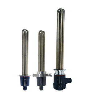 304不锈钢卫生级卡箍式电热管快装加热管食品机械酿酒卡盘加热棒