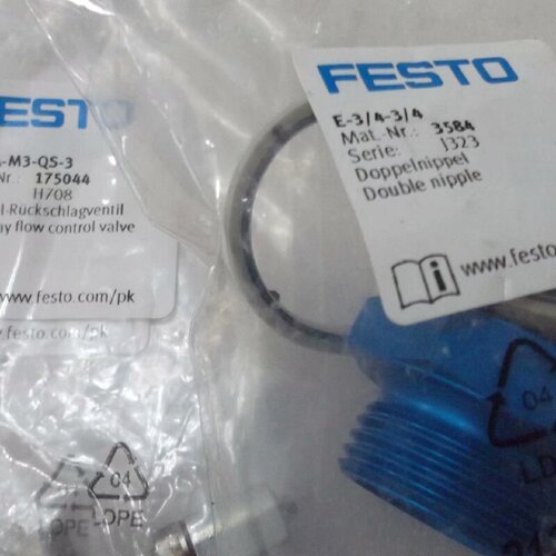 议价实拍现货FESTO正品全新接头E-3/4-3/4 3584;GRGA-M3-QS-3 175