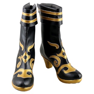 碧蓝幻想GBF 莫妮卡COS鞋 动漫角色扮演鞋支持来图定做