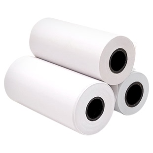 错题打印机专用高清热敏打印纸10年纸不干胶纸可以粘贴学生学习便携迷你标签纸打印纸标贴图片57mm纸长效保存