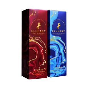 新款高端双支装红酒纸盒纸袋手提袋包装单支葡萄酒空礼盒通用定制