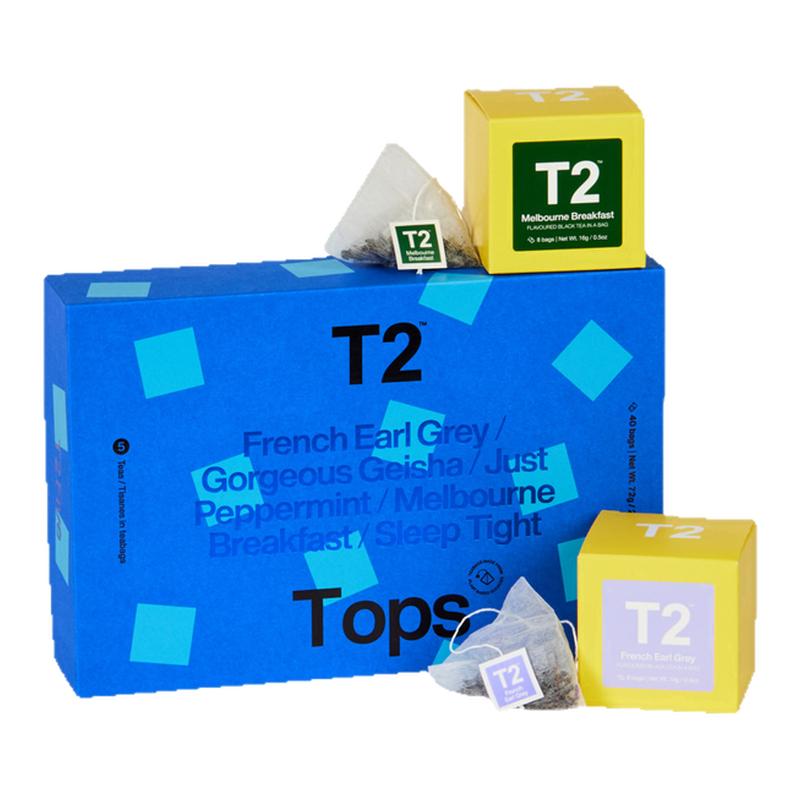 T2送礼伴手礼年度茶叶礼盒装