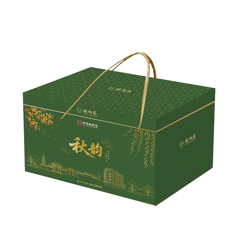 绿柳居中秋礼盒绿柳秋韵月饼组合