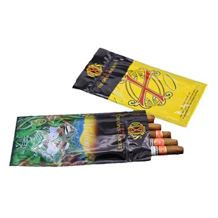 富恩特雪茄保湿袋子便携密封袋69收干包5支装大容量专用手提包装