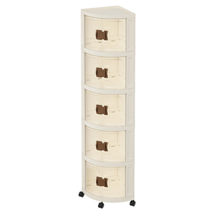 折叠边角柜桌面转角收纳柜客厅三角置物架厨房墙角柜三角柜墙边柜