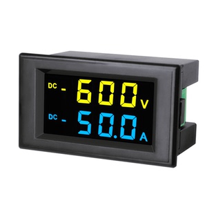 直流数显电压表电流表DC双显正负检测模块液晶数字显示D85-3050AG