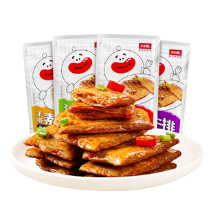 乡乡嘴手撕素肉零食辣牛排豆干休闲小吃